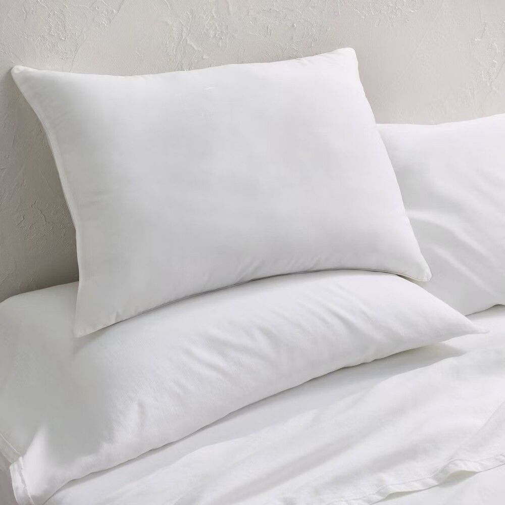 Casaluna Standard Queen Firm Down Alternative Pillow Hypoallergenic 300 TC
